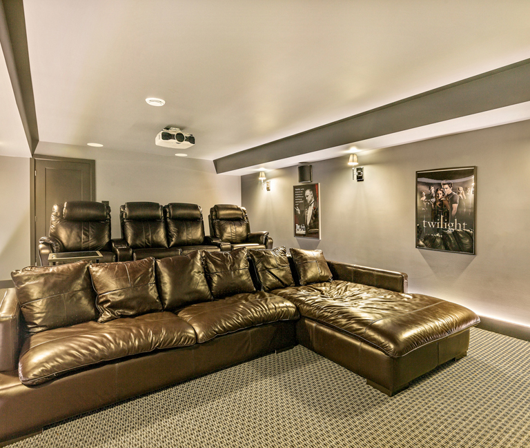 home theater room
